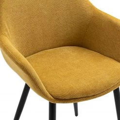 Loftscape Chaises à accoudoirs Mineros (lot de 2) - Jaune moutarde -ÉcoMaison Soldes 1000312522 211207 12104500761 DETAILS P000000001000312522