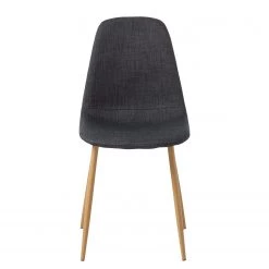 Mørteens Chaise capitonnée Iskmo II - Anthracite - Lot de 4 -ÉcoMaison Soldes 1000312594 211210 09245800143 DETAILS P000000001000312594