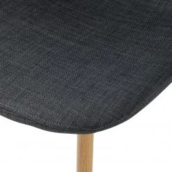 Mørteens Chaise capitonnée Iskmo II - Anthracite - Lot de 4 -ÉcoMaison Soldes 1000312594 211210 09245800151 DETAILS P000000001000312594