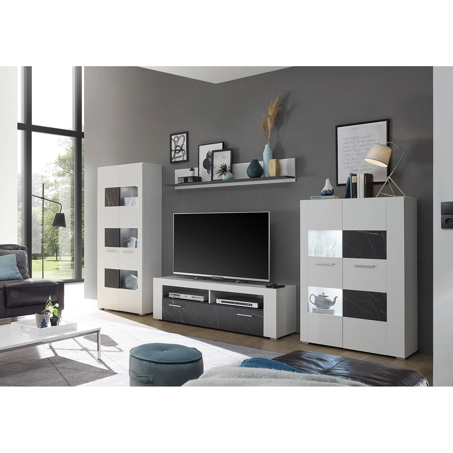 Loftscape Buffet haut Mantador - Blanc 3 Loftscape Buffet haut Mantador - Blanc – Image 3