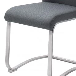 Fredriks Chaises cantilever Marco II - Tissage à plat / Acier inoxydable - Anthracite - Lot de 4 12 Fredriks Chaises cantilever Marco II - Tissage à plat / Acier inoxydable - Anthracite - Lot de 4 -ÉcoMaison Soldes 1000313228 211209 14223000072 DETAILS P000000001000313228