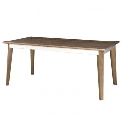 Norrwood Table Collegno - Manguier massif - Manguier / Blanc