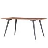 Red Living Table Moreville - Largeur : 160 cm