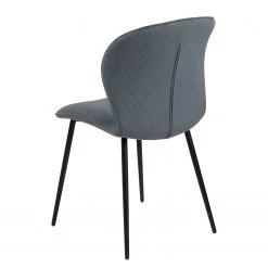 Loftscape Chaises capitonnées Koriella (lot de 2) - Velours côtelé / Fer - Gris / Noir 18 Loftscape Chaises capitonnées Koriella (lot de 2) - Velours côtelé / Fer - Gris / Noir -ÉcoMaison Soldes 1000319599 220128 1257100050 DETAILS P000000001000319599