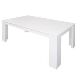Trendteam Table Universal - (Extensible) - Blanc -ÉcoMaison Soldes 1000325252 220118 14280100088 DETAILS P000000001000325252