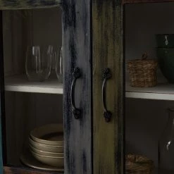 Wolf-Möbel Vaisselier Goa White - Partiellement en manguier massif - Manguier vintage blanc -ÉcoMaison Soldes 1000326948 220621 032 DETAILS P000000001000326948