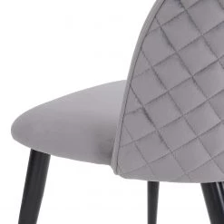 Chaises capitonnées Ruxby (lot de 2) - Gris -ÉcoMaison Soldes 1000329353 220203 16142000065 DETAILS P000000001000329353