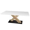 Loftscape Table Macey II - (Extensible) - Blanc mat - Largeur : 160 cm
