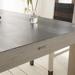 Wolf-Möbel Salle à manger Goa White (4 éléments) - Partiellement en manguier massif - Manguier vintage blanc -ÉcoMaison Soldes 1000330224 220621 035 DETAILS P000000001000330224