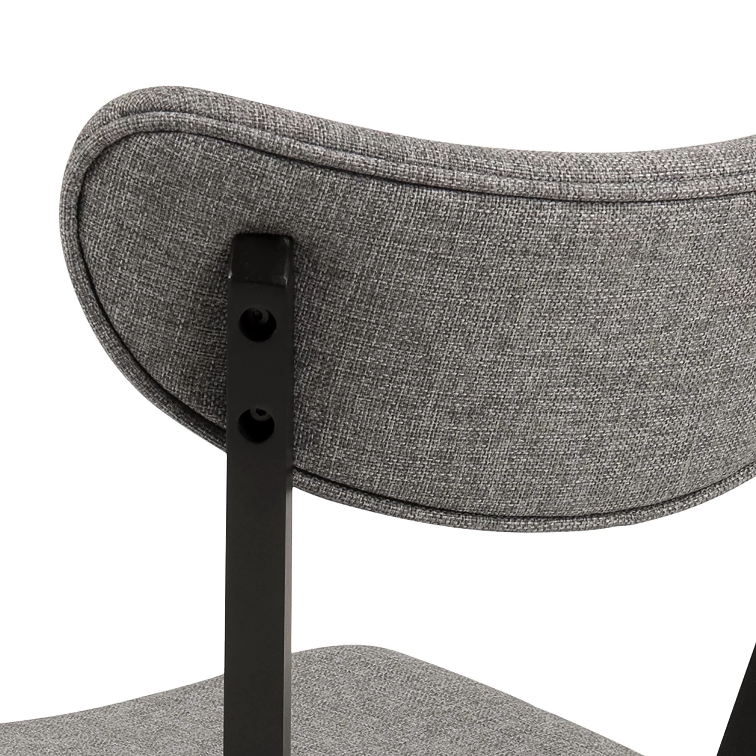 Loftscape Chaises Rigby II (lot de 2) - Tissu / Hévéa massif - Gris / Noir 16 Loftscape Chaises Rigby II (lot de 2) - Tissu / Hévéa massif - Gris / Noir – Image 16