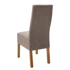 Norrwood Chaises capitonnées Reedy (lot de 2) - Cappuccino - Chêne clair -ÉcoMaison Soldes 1000335563 220317 040 DETAILS P000000001000335563