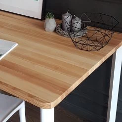 Norrwood Table Nerpo - Frêne massif - Blanc - Bord arrondi 6 Norrwood Table Nerpo - Frêne massif - Blanc - Bord arrondi -ÉcoMaison Soldes 1000336199 220420 021 MOOD DETAILS P000000001000336199 mood