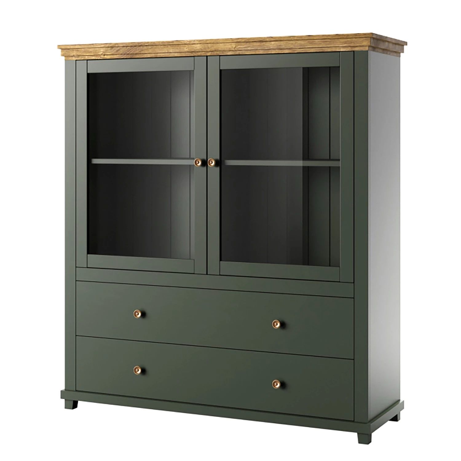Ridgevalley Buffet haut Emmanuela - Vert foncé 1 Ridgevalley Buffet haut Emmanuela - Vert foncé