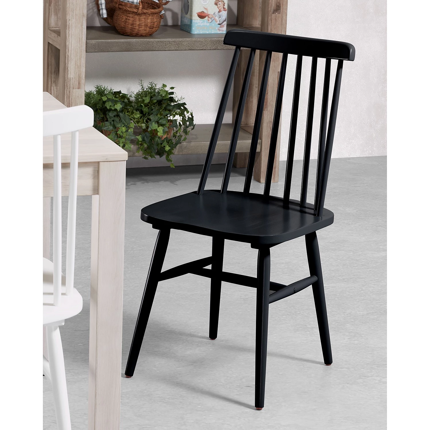Mørteens Chaises Tara (lot de 2) - Noir 2 Mørteens Chaises Tara (lot de 2) - Noir – Image 2