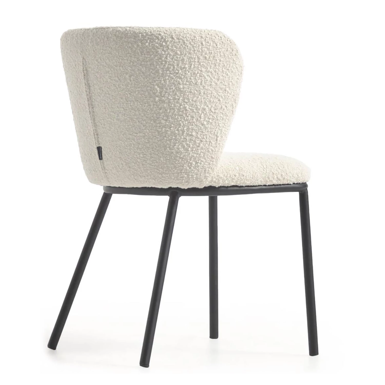 Loftscape Chaises capitonnées Rovigo (2er-Set) - Blanc 8 Loftscape Chaises capitonnées Rovigo (2er-Set) - Blanc – Image 8