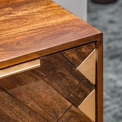 Red Living Buffet haut Nook - Manguier massif / Métal - Manguier / Doré -ÉcoMaison Soldes 1000341972 220331 065 DETAILS P000000001000341972