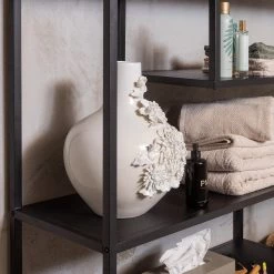 Red Living Étagère Vallvik II - Métal - Noir -ÉcoMaison Soldes 1000342076 220401 040 DETAILS P000000001000342076