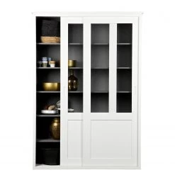 Ridgevalley Armoire Saania - Pin massif - Pin blanc / Gris -ÉcoMaison Soldes 1000342105 220401 030 DETAILS P000000001000342105