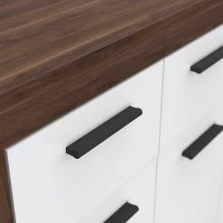 Loftscape Buffet Ballito - Blanc / Imitation noyer 15 Loftscape Buffet Ballito - Blanc / Imitation noyer -ÉcoMaison Soldes 1000342449 220404 034 DETAILS P000000001000342449