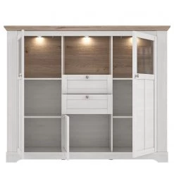 Ridgevalley Buffet haut Sandvik II - Imitation chêne blanc / Imitation chêne Nelson -ÉcoMaison Soldes 1000342493 220331 035 DETAILS P000000001000342493