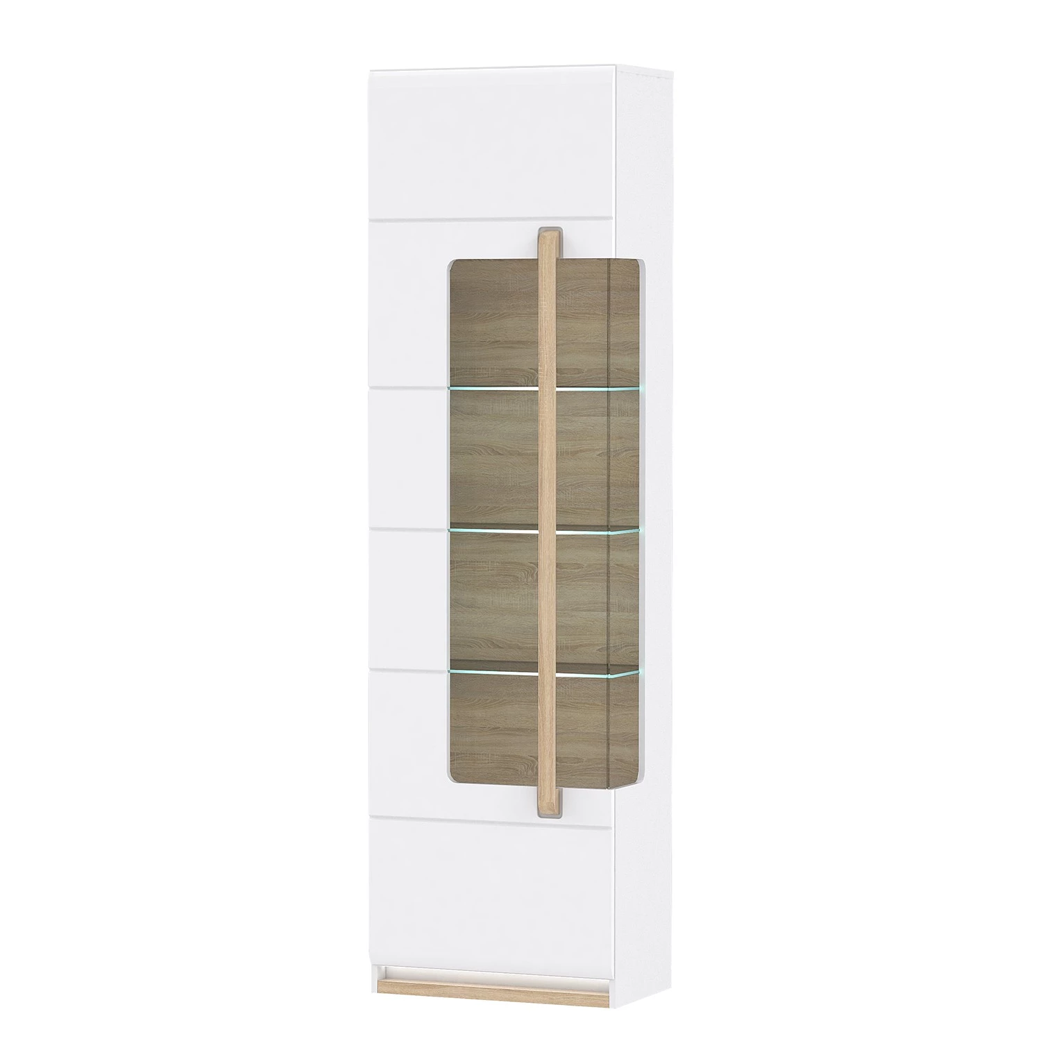 Loftscape Vitrine Toscana - Éclairage inclus - Imitation chêne de Sonoma 1 Loftscape Vitrine Toscana - Éclairage inclus - Imitation chêne de Sonoma