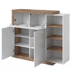 Loftscape Buffet Shipley - Blanc brillant / Imitation chêne 9 Loftscape Buffet Shipley - Blanc brillant / Imitation chêne -ÉcoMaison Soldes 1000342829 220412 030 DETAILS P000000001000342829