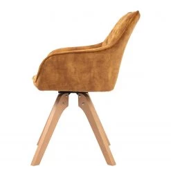 Loftscape Salle à manger Champlost II (5 éléments) - Marron doré - Largeur : 160 cm -ÉcoMaison Soldes 1000343646 220414 050 DETAILS P000000001000343646