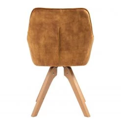 Loftscape Salle à manger Champlost II (5 éléments) - Marron doré - Largeur : 160 cm -ÉcoMaison Soldes 1000343646 220414 070 DETAILS P000000001000343646