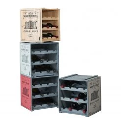 Butlers Range-bouteilles VINOTHEK - Sapin - Beige -ÉcoMaison Soldes 1000343936 220406 060 DETAILS P000000001000343936