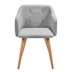 Butlers Chaises ROCK'N'SOUL (lot de 2) - Acier / Polyester - Gris -ÉcoMaison Soldes 1000343991 220406 030 DETAILS P000000001000343991