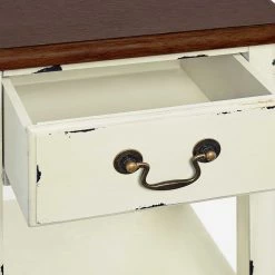 Butlers Console CABOTT COVE - Frêne - Crème / Marron -ÉcoMaison Soldes 1000344068 220406 070 DETAILS P000000001000344068