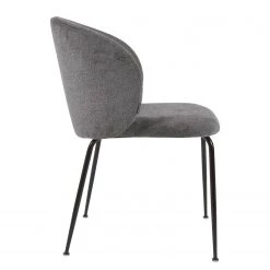 Red Living Chaises Sibari (lot de 2) - Chenille / Acier - Gris / Noir 14 Red Living Chaises Sibari (lot de 2) - Chenille / Acier - Gris / Noir -ÉcoMaison Soldes 1000344475 220412 031 DETAILS P000000001000344475