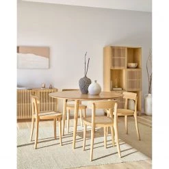 Norrwood Table Trebas - Extensible - Placage en chêne - Chêne -ÉcoMaison Soldes 1000344479 220412 023 MOOD DETAILS P000000001000344479 mood