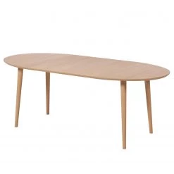 Norrwood Table Trebas - Extensible - Placage en chêne - Chêne -ÉcoMaison Soldes 1000344479 220412 030 DETAILS P000000001000344479
