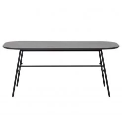 Loftscape Table Sandino - Manguier massif / Acier - Manguier / Noir -ÉcoMaison Soldes 1000344506 220414 030 DETAILS P000000001000344506