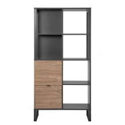 Loftscape Étagère Mid West - Imitation bambou / Anthracite -ÉcoMaison Soldes 1000344589 220407 030 DETAILS P000000001000344589