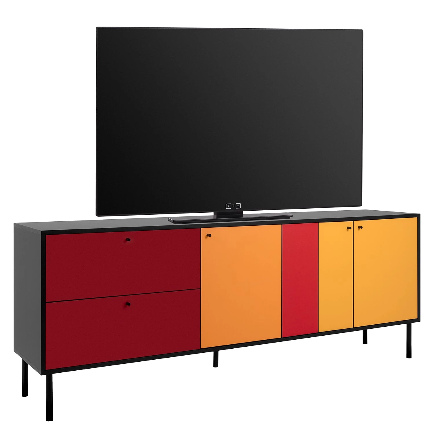 Loftscape Meuble TV Modern Art - Multicolore 1 Loftscape Meuble TV Modern Art - Multicolore