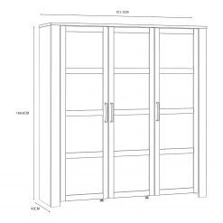 Ridgevalley Vitrine Vassia II - Imitation chêne Navy / Imitation chêne Riviera 20 Ridgevalley Vitrine Vassia II - Imitation chêne Navy / Imitation chêne Riviera -ÉcoMaison Soldes 1000344687 220414 500 SKETCH DETAILS P000000001000344687 sketch