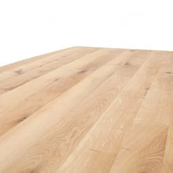 Red Living Table Skye - Chêne massif / Métal - Chêne / Noir - 180 x 90 cm -ÉcoMaison Soldes 1000344933 220413 031 DETAILS P000000001000344933