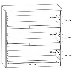 Loftscape Commode Optima III - Blanc mat 7 Loftscape Commode Optima III - Blanc mat -ÉcoMaison Soldes 1000348077 220603 501 SKETCH DETAILS P000000001000348077 sketch