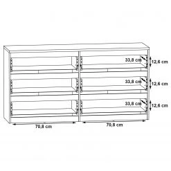 Loftscape Enfilade Optima II - Imitation chêne de Sonoma -ÉcoMaison Soldes 1000348091 220603 501 SKETCH DETAILS P000000001000348091 sketch