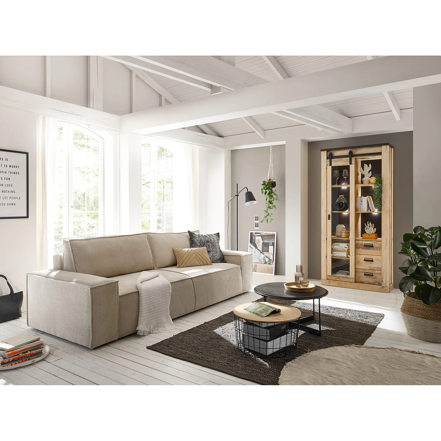 Ridgevalley Vitrine Shutter - Imitation chêne 6 Ridgevalley Vitrine Shutter - Imitation chêne – Image 6