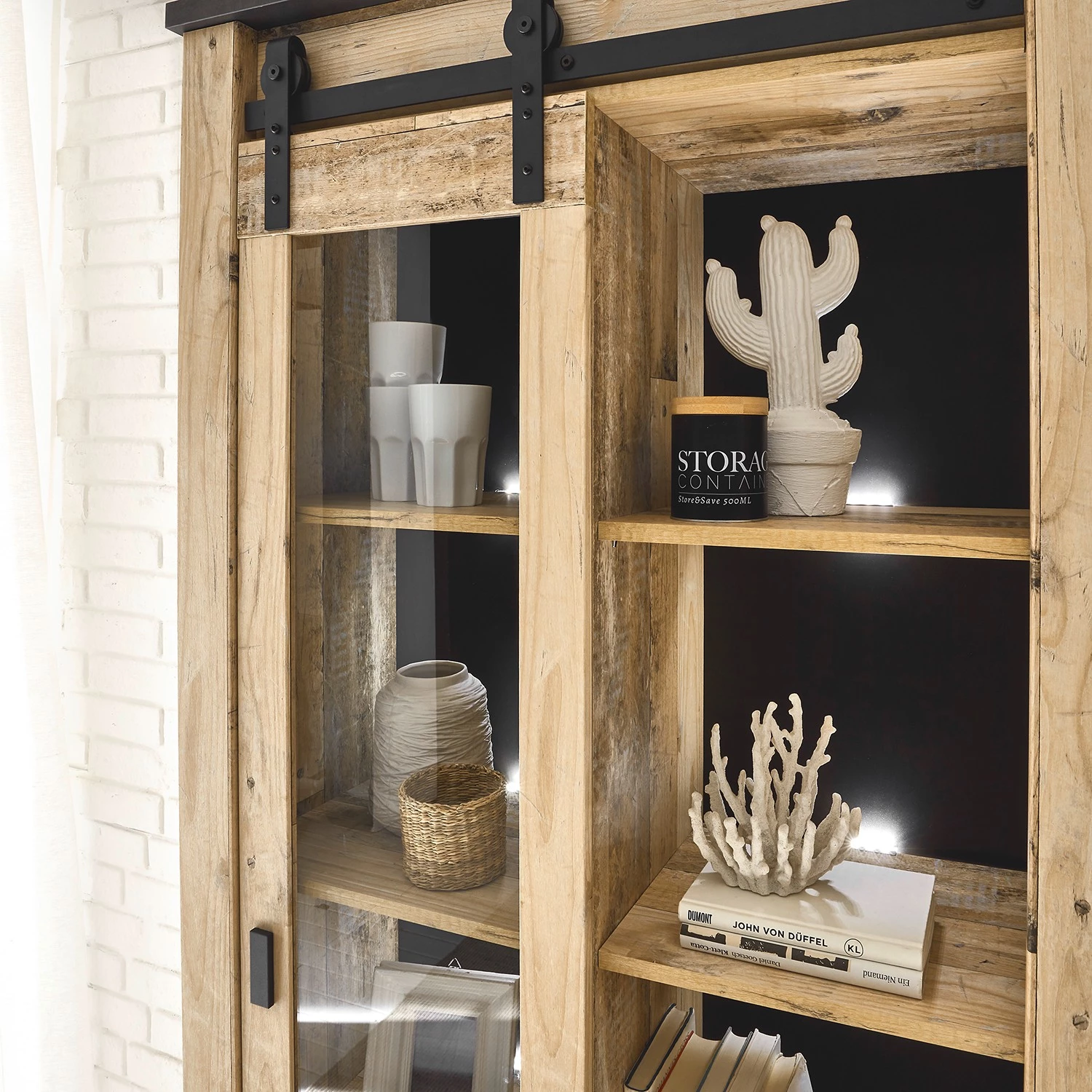 Ridgevalley Vitrine Shutter - Imitation chêne 11 Ridgevalley Vitrine Shutter - Imitation chêne – Image 11