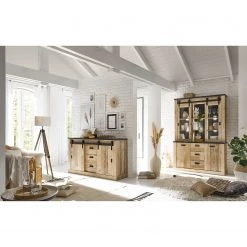 Ridgevalley Vaisselier Shutter II - Imitation chêne -ÉcoMaison Soldes 1000348701 220505 024 MOOD DETAILS P000000001000348701 mood