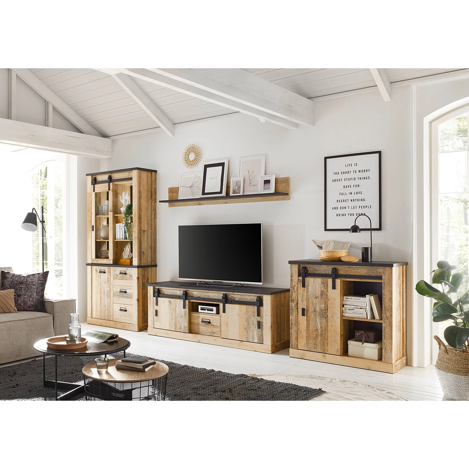 Ridgevalley Vaisselier Shutter I - Imitation chêne 3 Ridgevalley Vaisselier Shutter I - Imitation chêne – Image 3