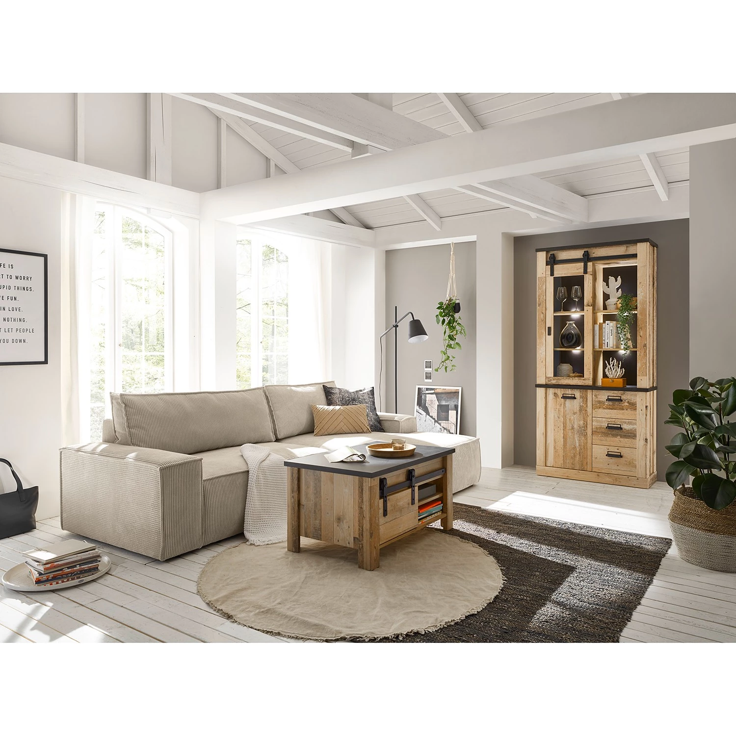 Ridgevalley Vaisselier Shutter I - Imitation chêne 5 Ridgevalley Vaisselier Shutter I - Imitation chêne – Image 5