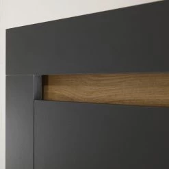 Loftscape Buffet haut Accra - Anthracite / Imitation chêne 14 Loftscape Buffet haut Accra - Anthracite / Imitation chêne -ÉcoMaison Soldes 1000348821 220506 033 DETAILS P000000001000348821