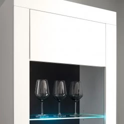 Loftscape Vitrine Accra - Blanc / Anthracite -ÉcoMaison Soldes 1000348823 220506 032 DETAILS P000000001000348823