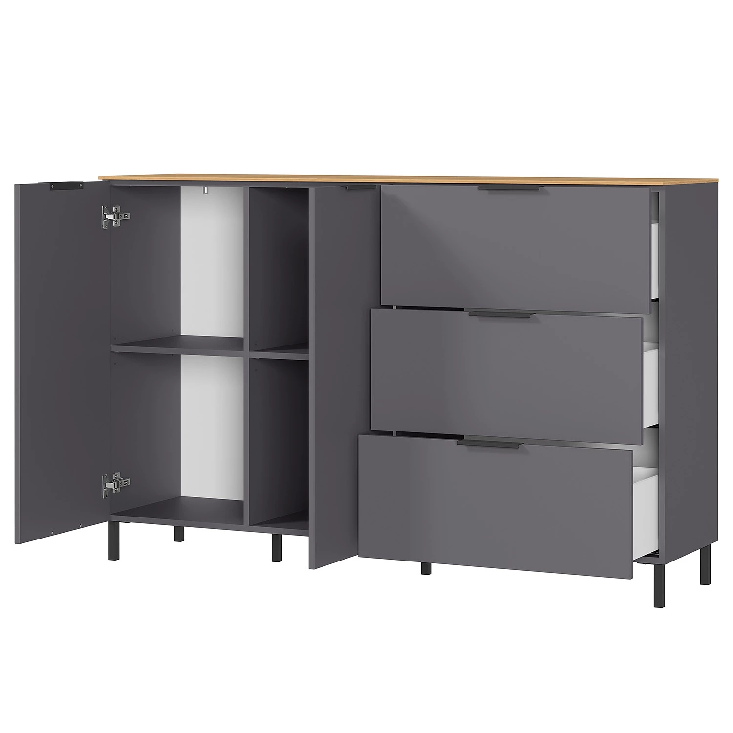 Germania Buffet California I - Graphite 6 Germania Buffet California I - Graphite – Image 6