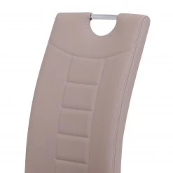 Loftscape Chaise cantilever Festola - Cappuccino - Lot de 4 -ÉcoMaison Soldes 1000352388 220610 080 DETAILS P000000001000352388